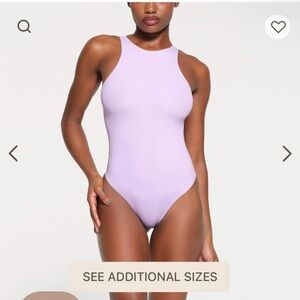 SKIMS Lavender Bodysuit